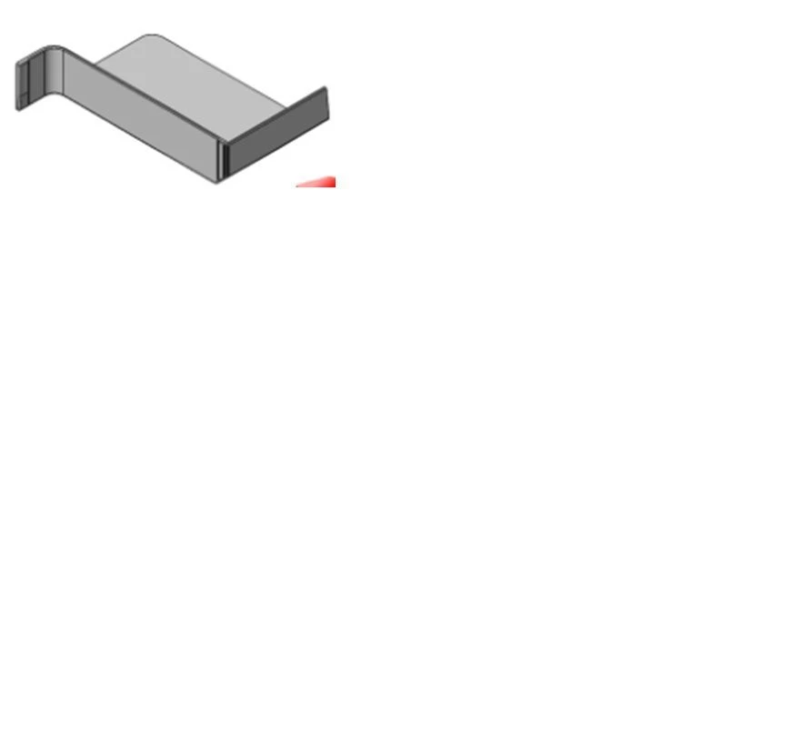 Central Left Cladding for Tram Car S.31Р-21.70.501