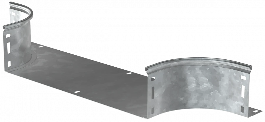 Smooth T-shaped Cable Junction Box 100x400mm HDZ COT01-0-100-400-HDZ