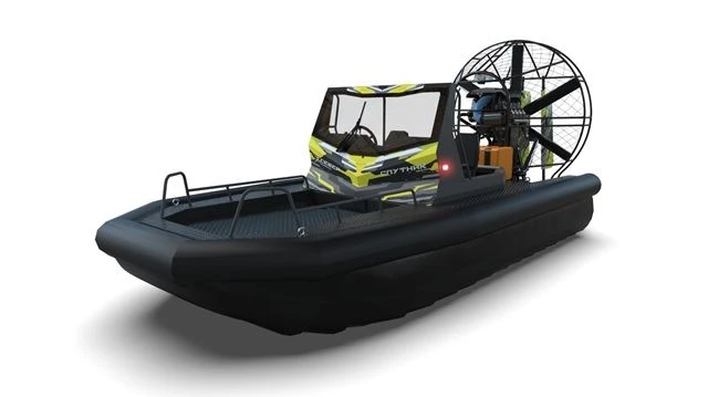 Dual-Hull Airboat Sputnik 550k