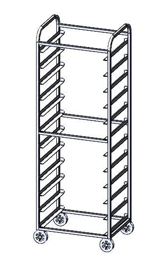 Mobile Spindle Rack for Food Industry