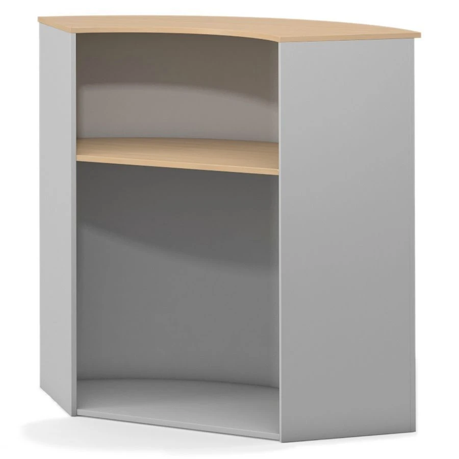Corner Reception Desk from "Unica" Office Furniture Set