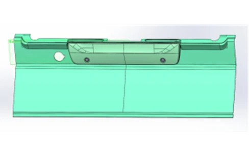 Vacuum Formed Plastic Rear Door Panel 5299-403П-5702050