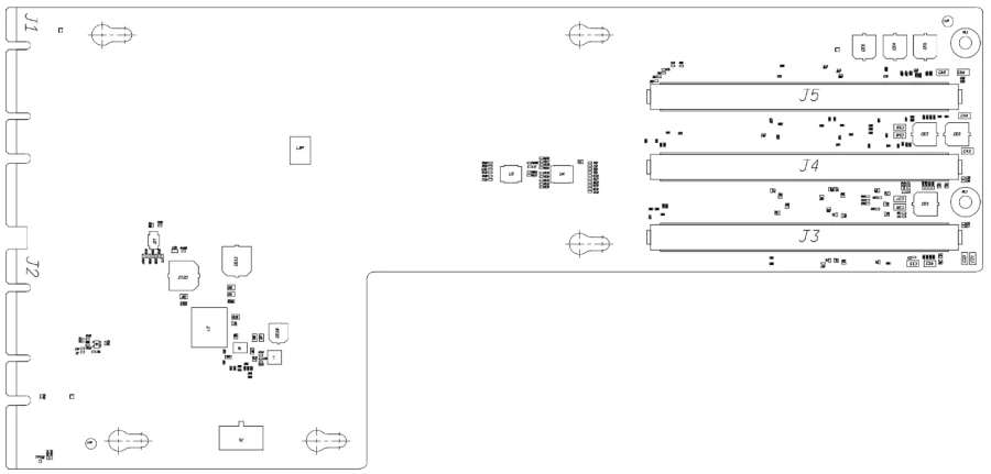 PCIe Expansion Card RSRPCI Model ETDR.468353.001
