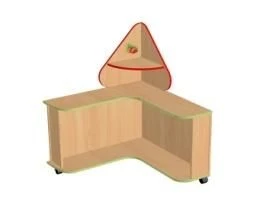 Wooden Didactic Table for Educational Purposes