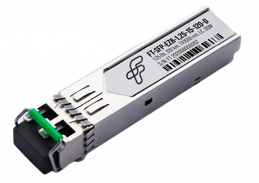 Optical Transceiver SFP Form Factor FT-SFP-EZR-1.25-15-120-D
