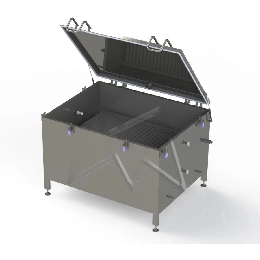 Oil and Fat Melting Equipment for Creamy Butter and Vegetable Fats Model P8-OMT