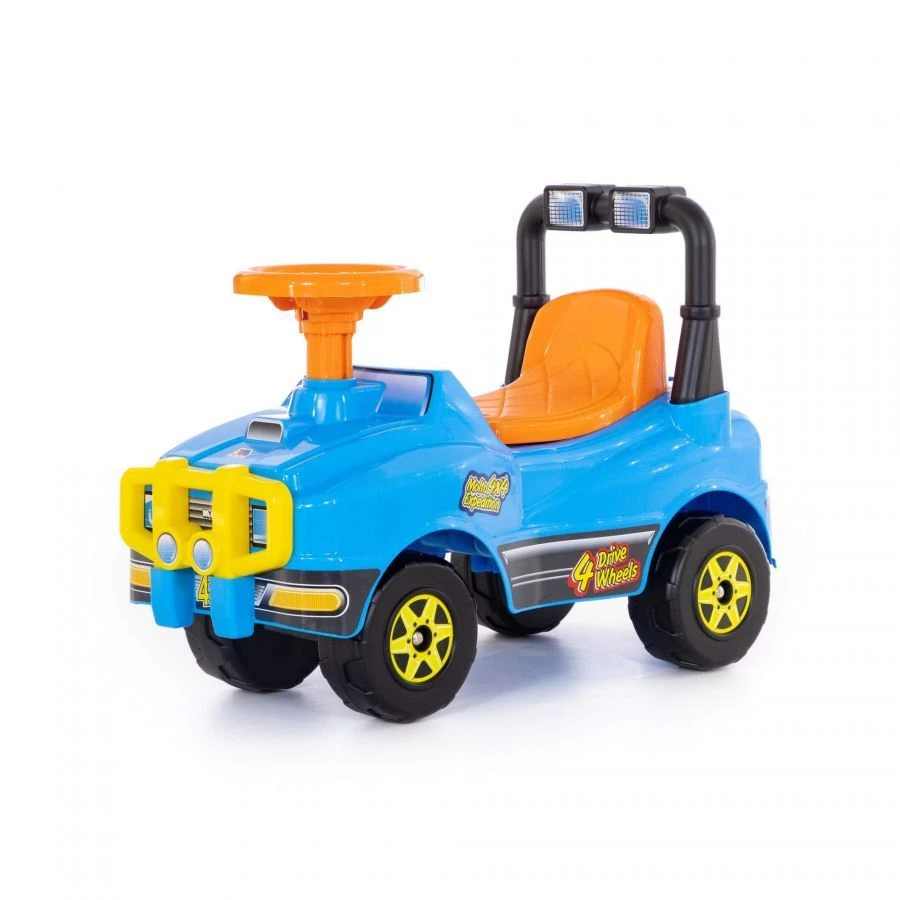 Bright Blue Jeep Ride-On Car for Kids, Model 62840