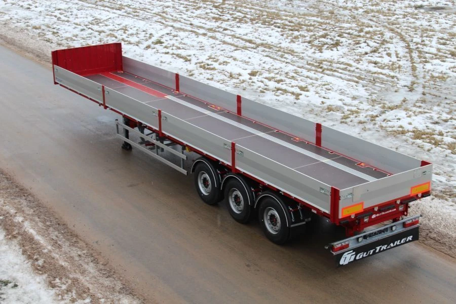 Three-Axis FSA-453VA Semi-Trailer for Hazardous Cargo