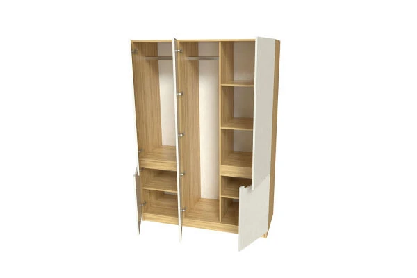 Stylish Modular Collection M-6 Wardrobe with Mirror