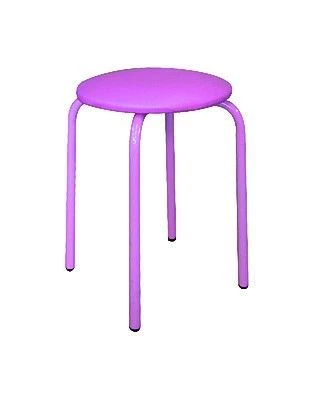 Sturdy Stool with Welded Frame - Durable Design