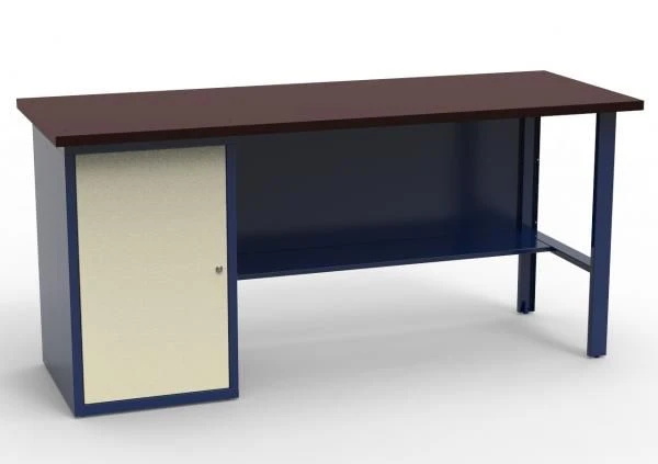 Single-column Workbench SV-1T.01.00.19.FL with Laminated Plywood Top