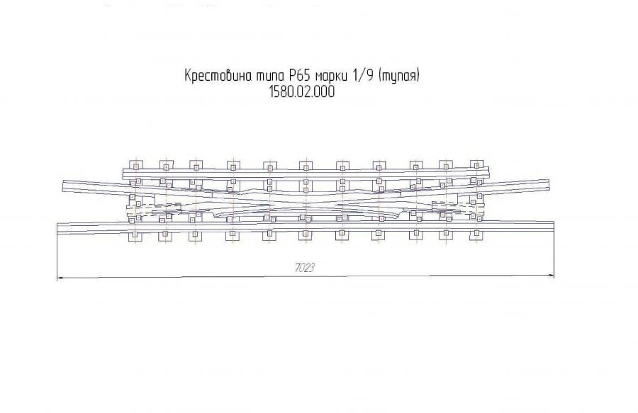 R65 Type Cross Joint 1/9 Project 1580.02.000