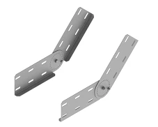 Adjustable Hinged Connector SHUPL 00 for Vertical Tilt 75-120mm