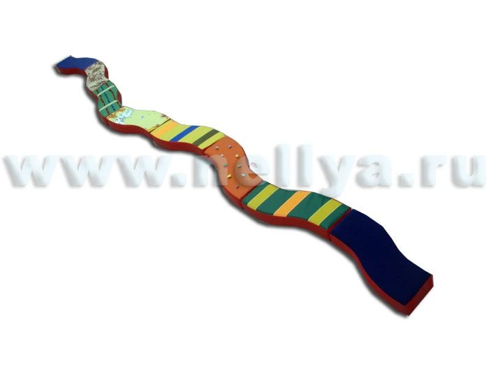 Tactile Pathway "Zig-Zag" "Nellya" - 8 Elements (40x15x7 cm)