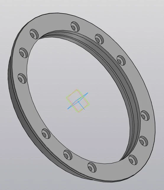 Pressure Disc VGKП 74.15.20.102 for Tram Wheel Assembly