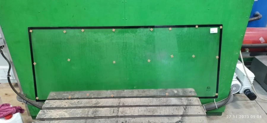 Rear Transparent Glass for ShTP 1587*642*5 DAG 1090.12