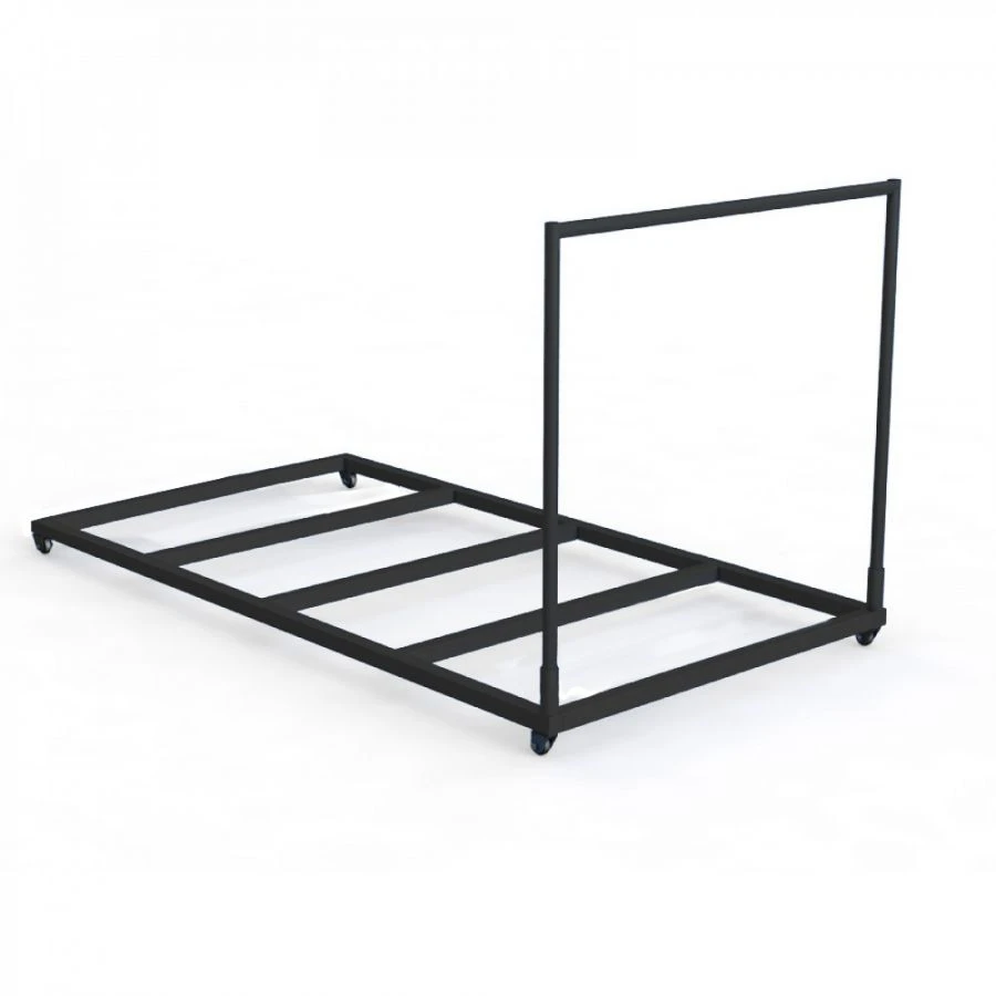 Metal Cart for Transporting Gym Mats