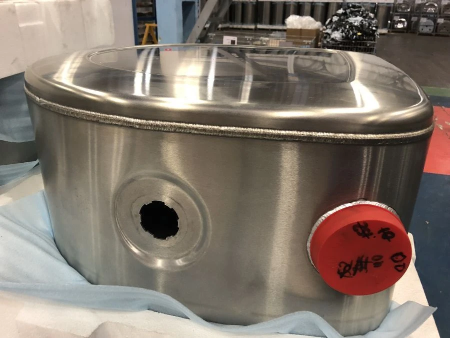 Rectangular Fuel Tank 710 mm, 150 liters