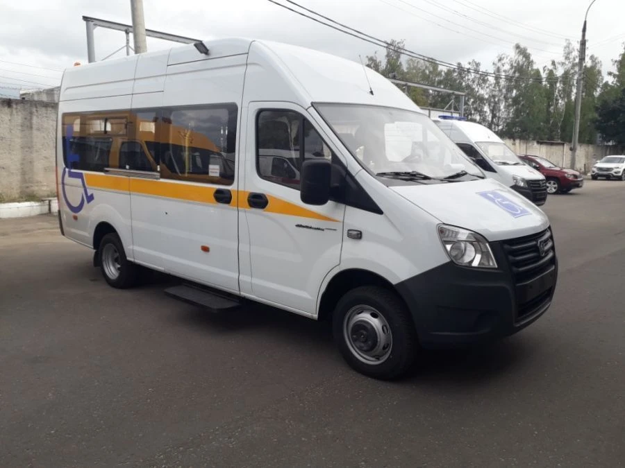 Wheelchair Accessible Bus IAC-1767M3 on GAZelle Base