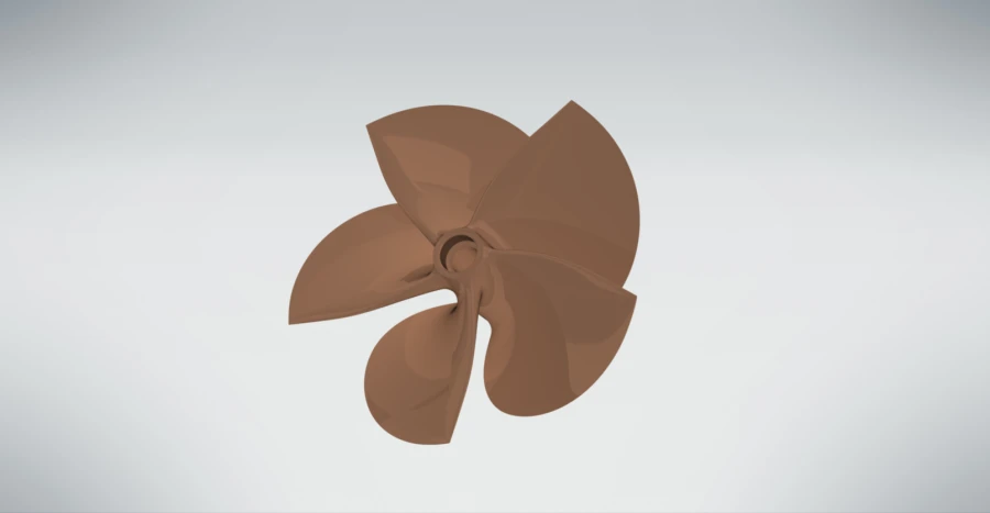 Constant Pitch Propeller D=750 Left Rotation 23180