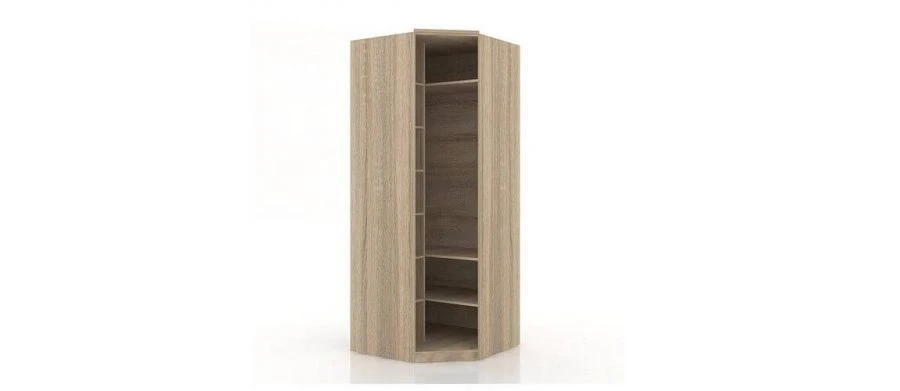 Corner Cabinet Bruna LD 631190.000 (Light/Dark Sonoma Oak)