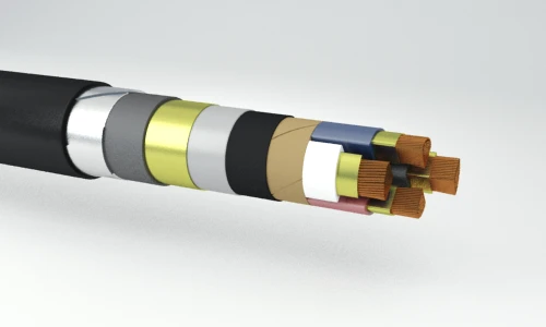 Fire-Resistant Power Cables with Aluminum Conductors, Lead Sheath