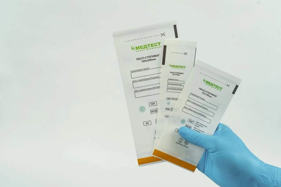 Self-Adhesive Flat Paper Pack PBSP-STERIMAG