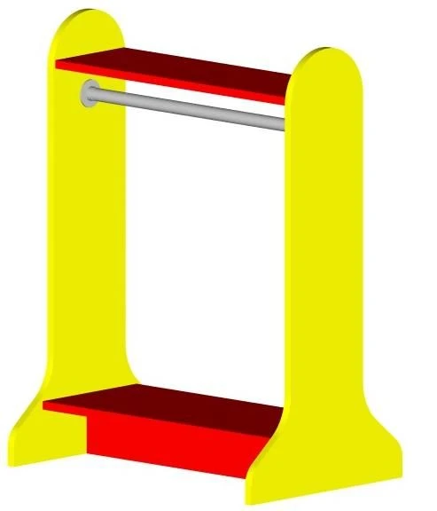 Children's Garment Hanger for Play - Model 3342