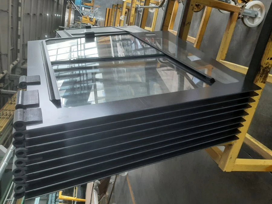 Tempered Safety Side Window Glass №1 Right - Model 6705 Н.000.000