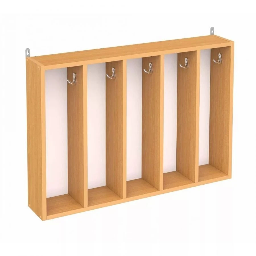 Wall-Mounted Towel Rack for Hand and Bath Towels