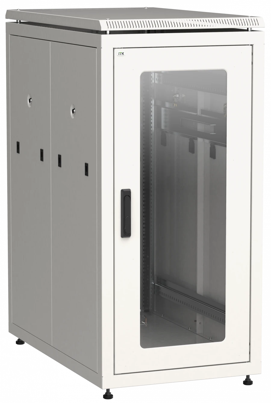 LINEA N 24U 19" Network Cabinet with Glass Door, Model LN35-24U61-GP