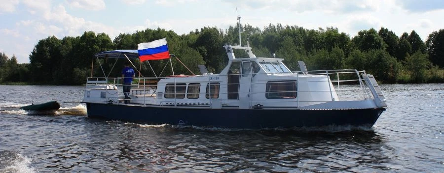 River Steel Service Boat KС-110 for 12 Passengers