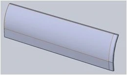 Roof Radius Cover (Right) 71-411.10.21.702