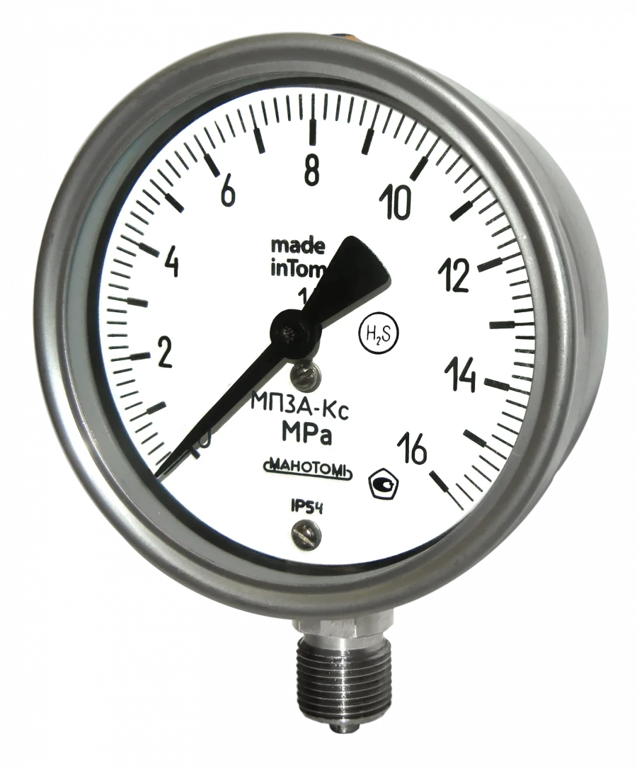 Pressure and Vacuum Gauge MVP3A-Ks for Aggressive Media