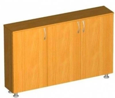 Classroom Board Cabinet with Three Swing Doors