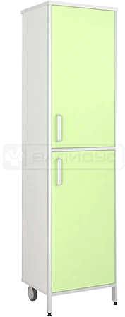 Medical Cabinet with Aluminum Profile, Single Door - ShM1-SFK