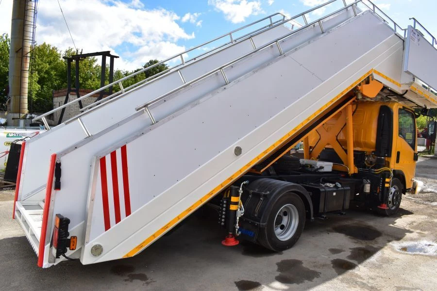 Self-Propelled Passenger Boarding Ladder TSP-GIRD on KAMAZ 4308-G5 Chassis Model 5849BF