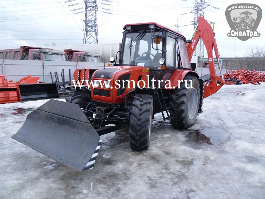 EBP-11M.3 Backhoe Loader with Front Loader Attachment
