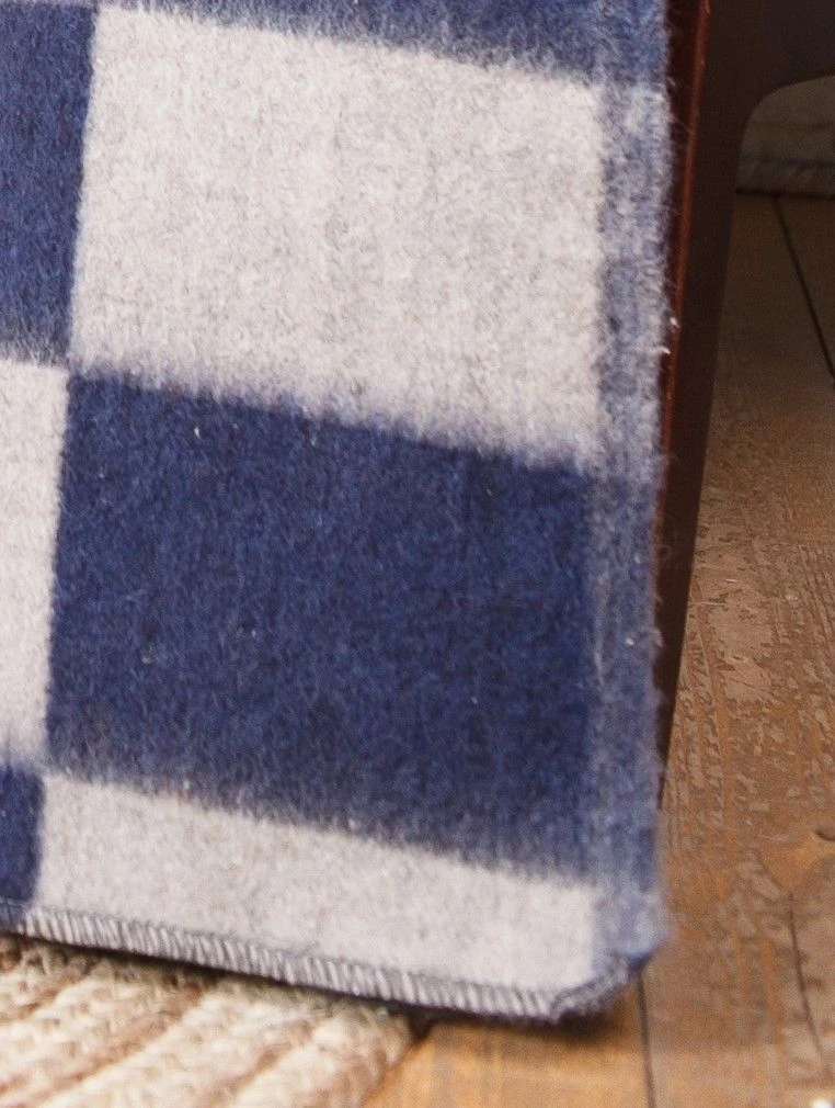 Half-wool Blanket for Adults - Colorful and Solid Dyed, Art. C108-ILSH