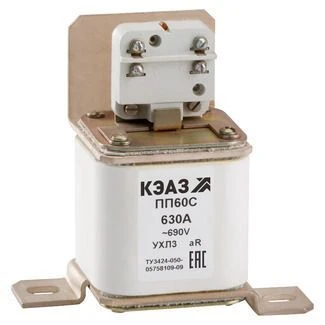 Fast-Acting Fuses PP60C for Semiconductor Protection