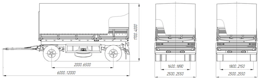 STK 9020-40 Container Transporter Trailer