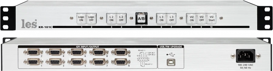 GPI Control Remote with 10 Channels - KR-101C