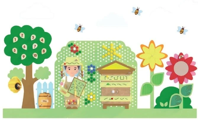 Educational Decorative Panel "Beehive" PD-00P
