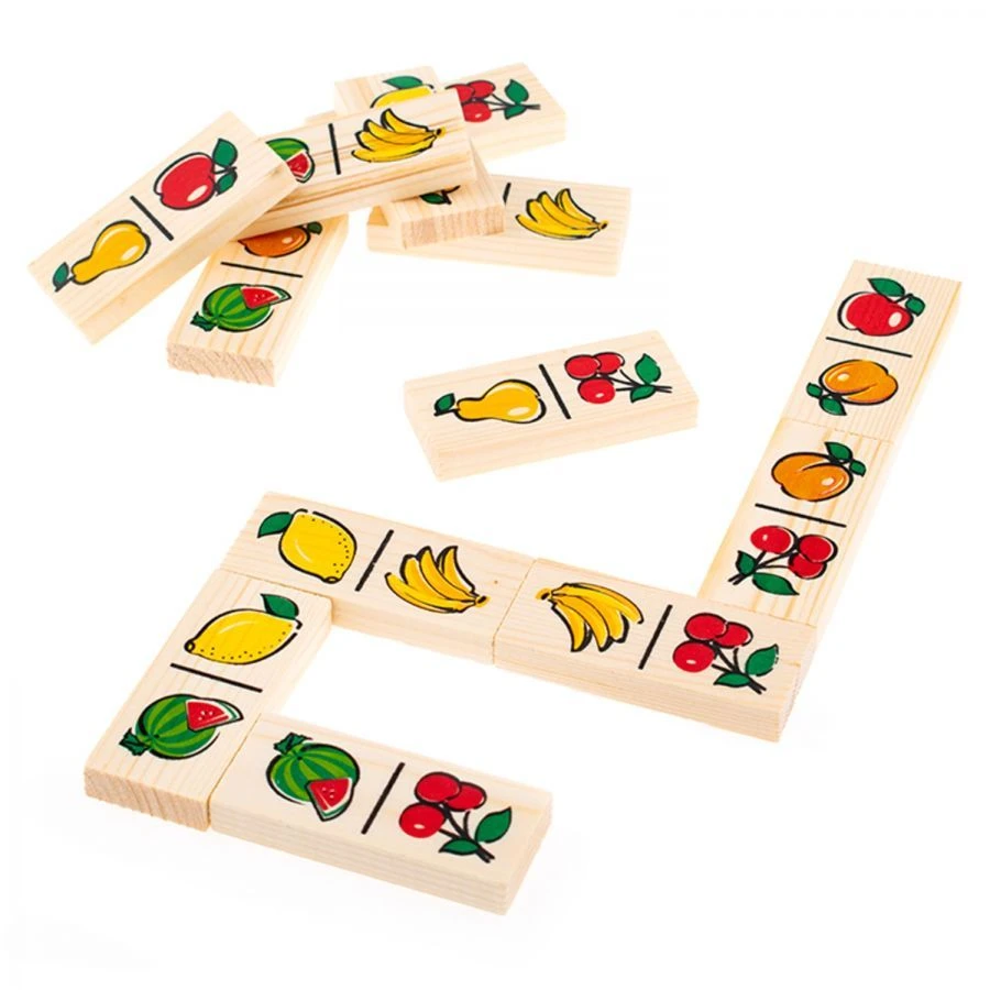 Fruit and Berry Domino Set (28 Pieces) Model 5555-5