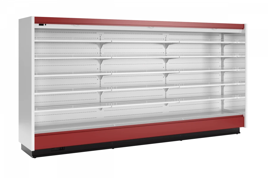 Sofia 210/105 Medium Temperature Wall Display Case with Glass Doors