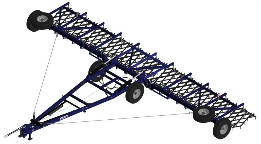 Wide-Working Hydraulic Cultivator SShG-11M Without Harrows