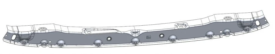 Roof Frame Stamped Steel Parts for Cars A9606220435