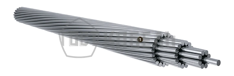 Uninsulated Aluminum Multi-strand Round Wire (A)