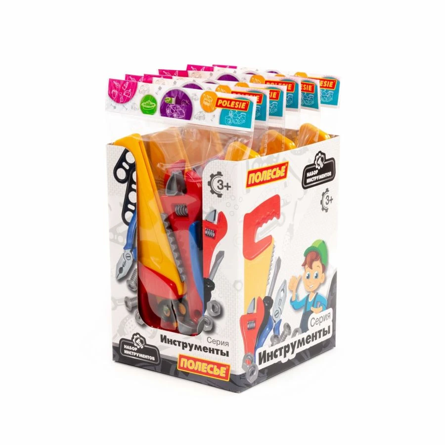 Children's Tool Set for Group Activities and Independent Play - 9 Pieces