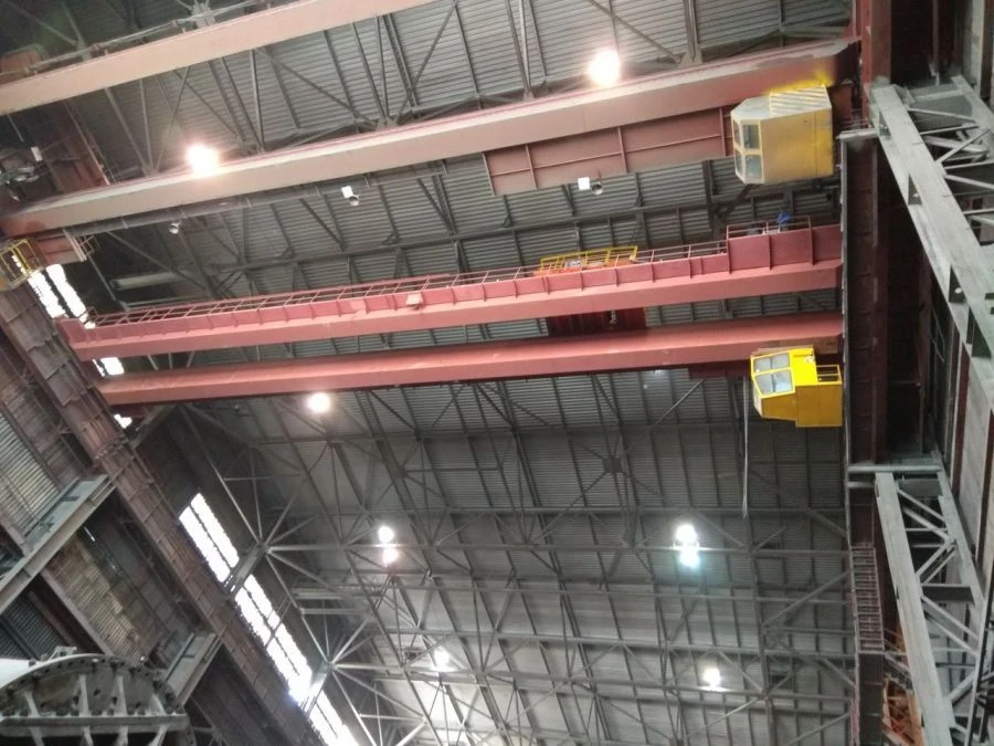 Double-Girder Overhead Crane for Heavy Lifting